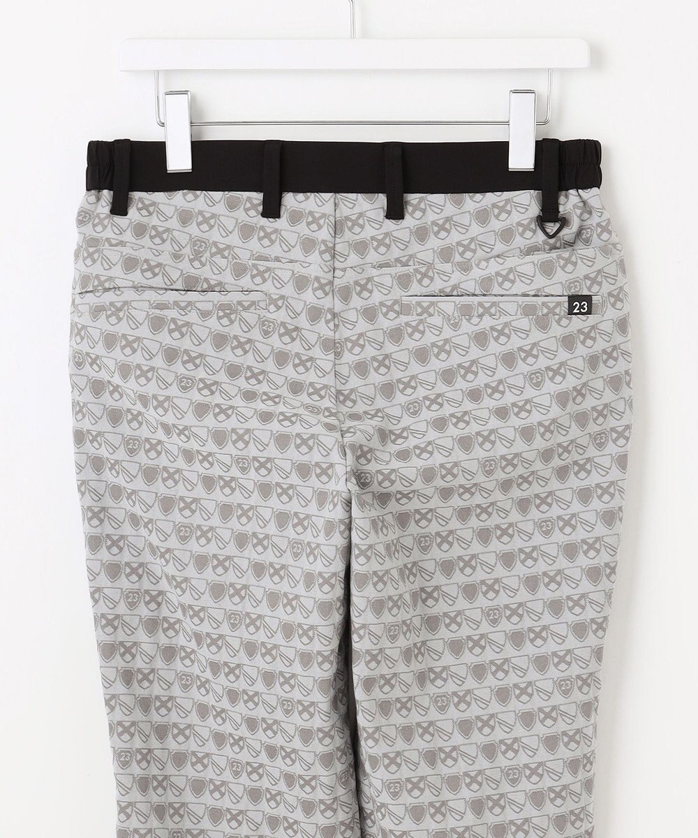 23区GOLF 【MEN】エンブレムジャガードパンツ 