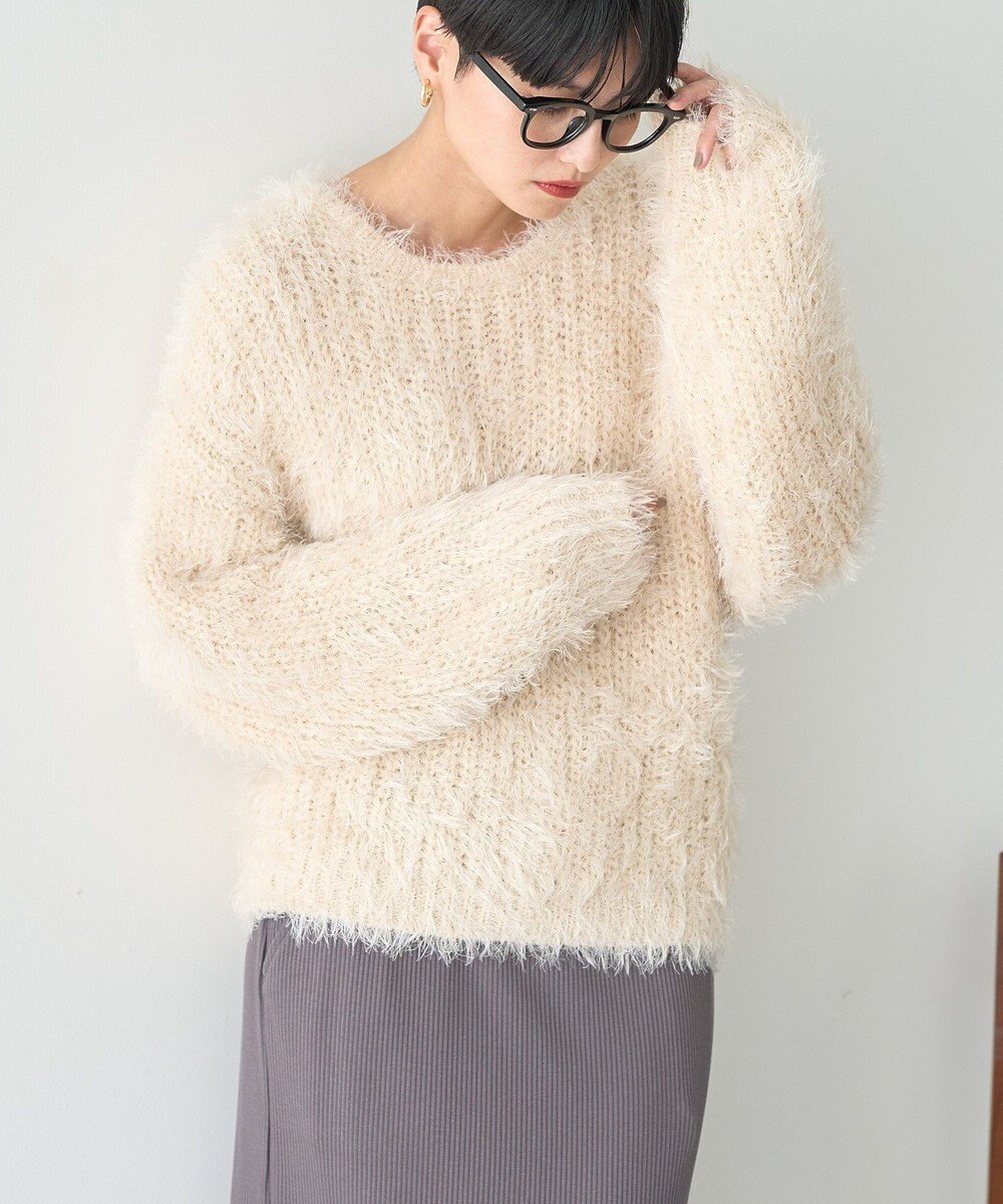 AMERICAN HOLIC シャギーニットプルオーバー 