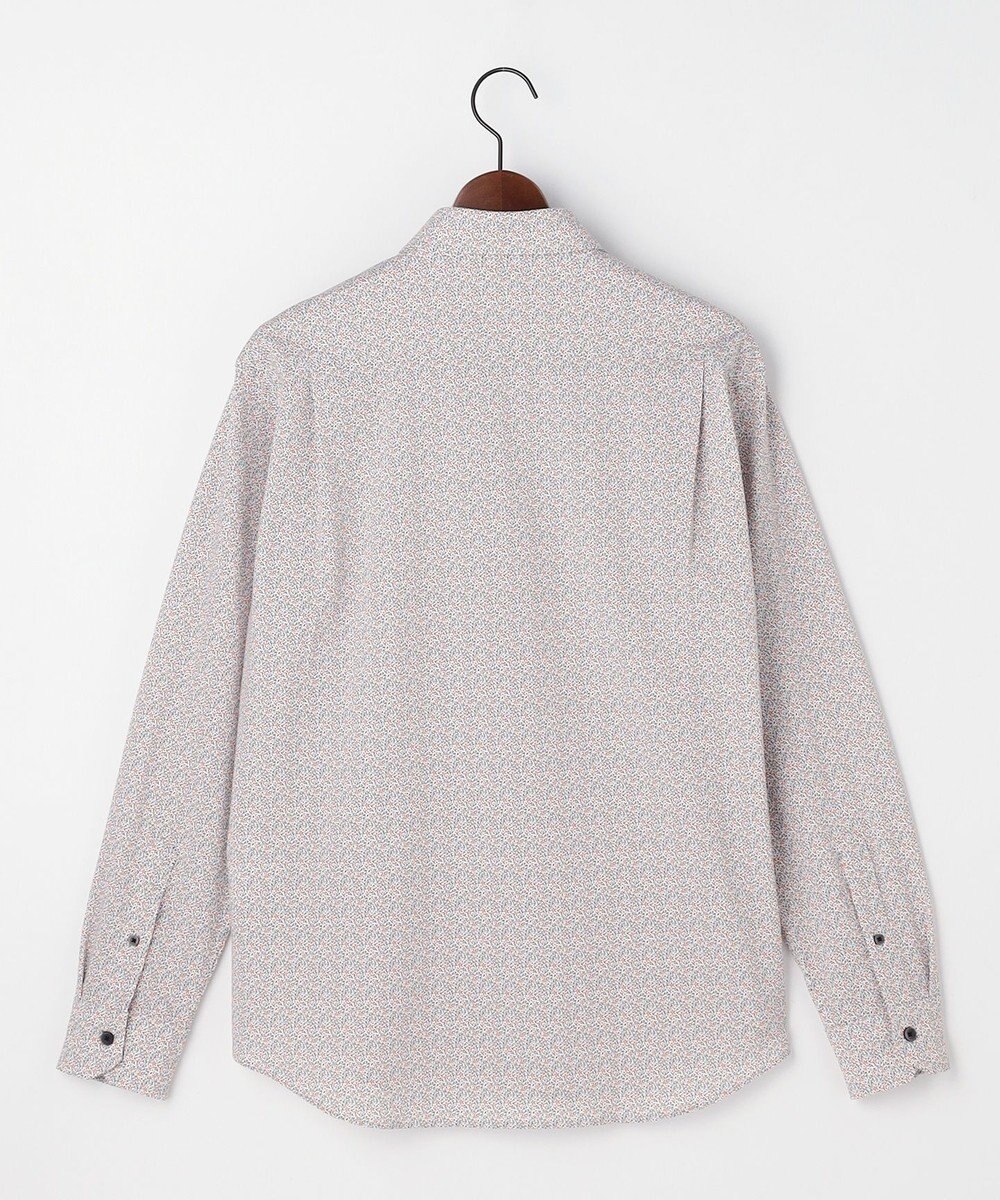 JOSEPH ABBOUD 【綿100％・ジャージー素材・ストレッチ】コンパクトジャージープリントシャツ 