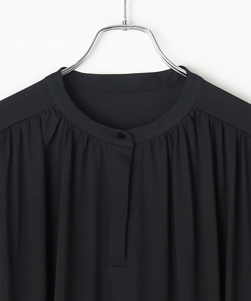 #Newans 【乾燥機可能/接触冷感】ヨークギャザーロングワンピース 