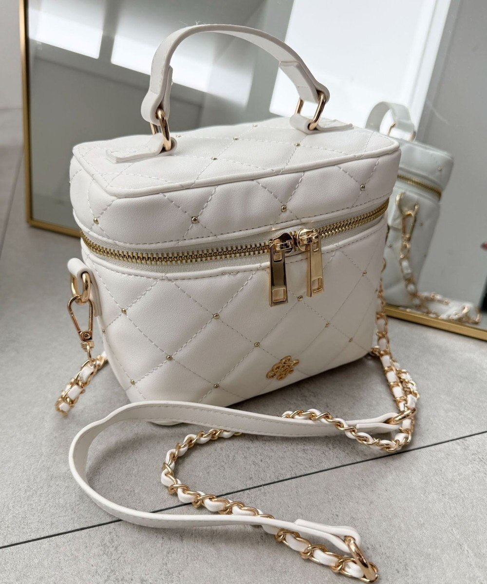 WEGO メタルパーツキルティングバニティショルダー 