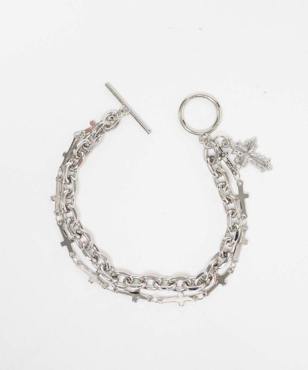 WEGO L2連モチーフチェーンブレス 