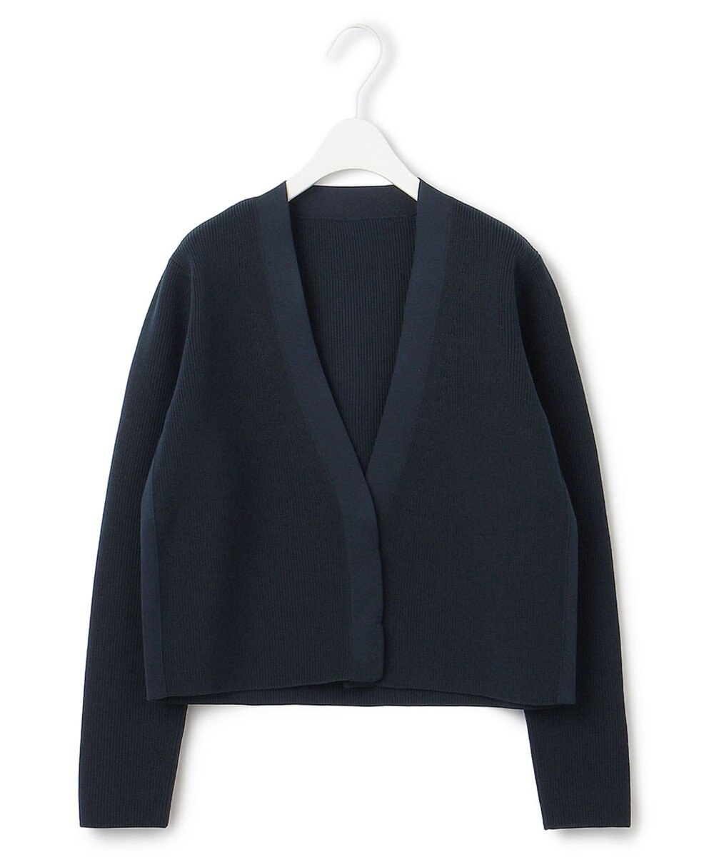 ICB 【洗える】リサイクルポリエステルハイゲージ カーディガン 