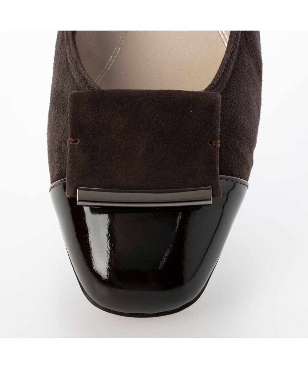 Riz raffinee <Riz raffinee>【3E】ローヒールスクエアパンプス 