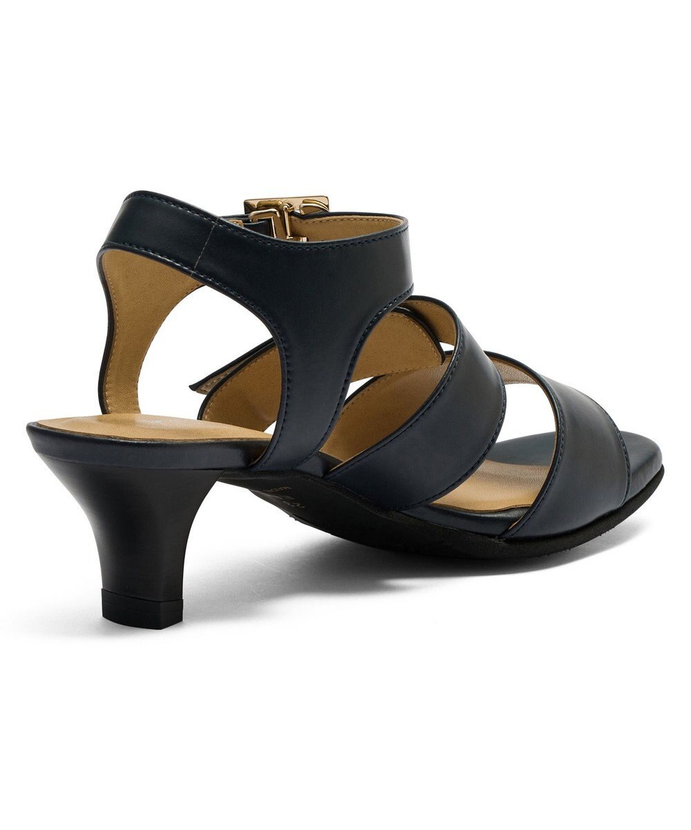 ASICS WALKING ペダラ ヒールサンダル 3E 5.0cmヒール 