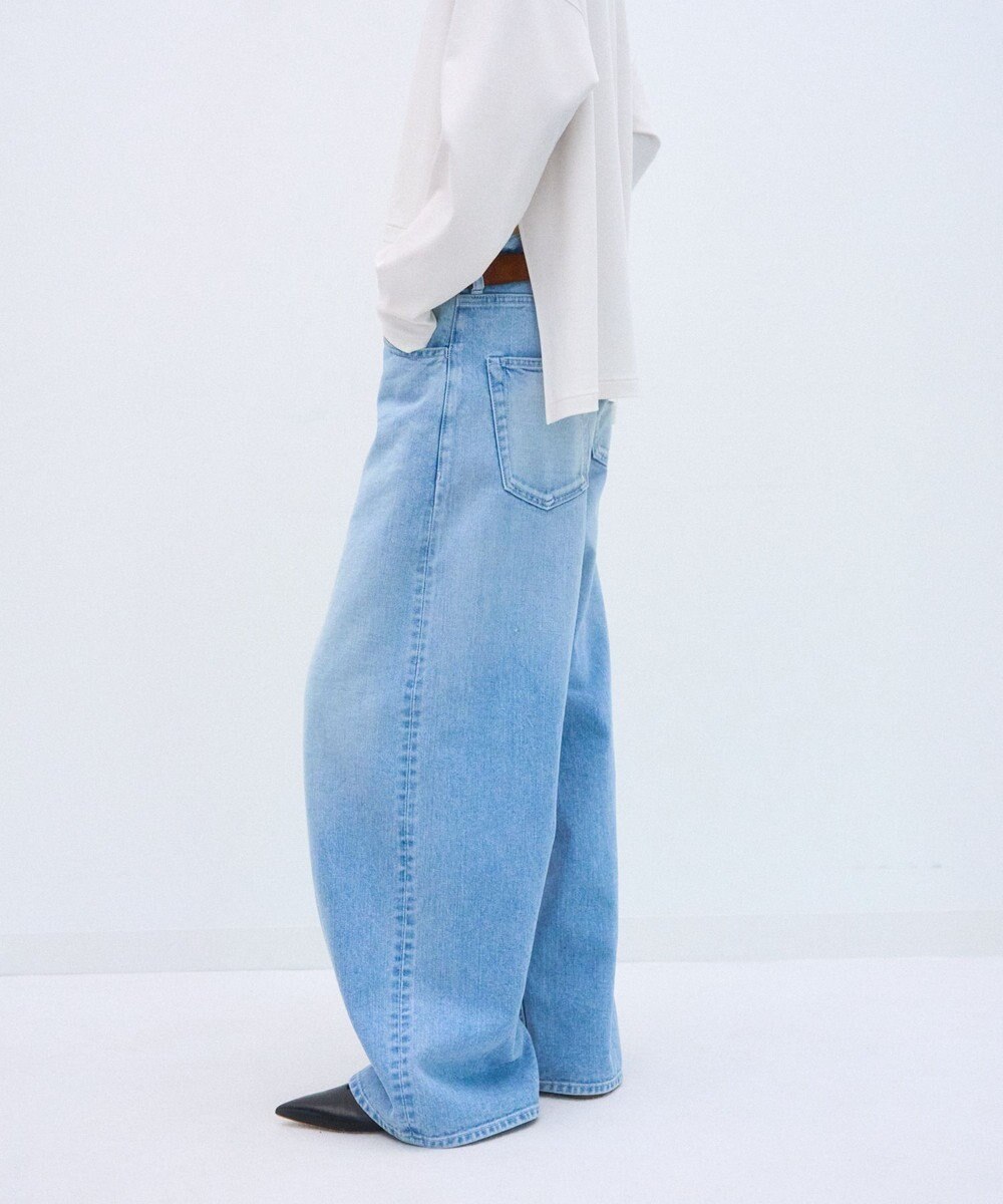 ATON DENIM | ワイドパンツ 