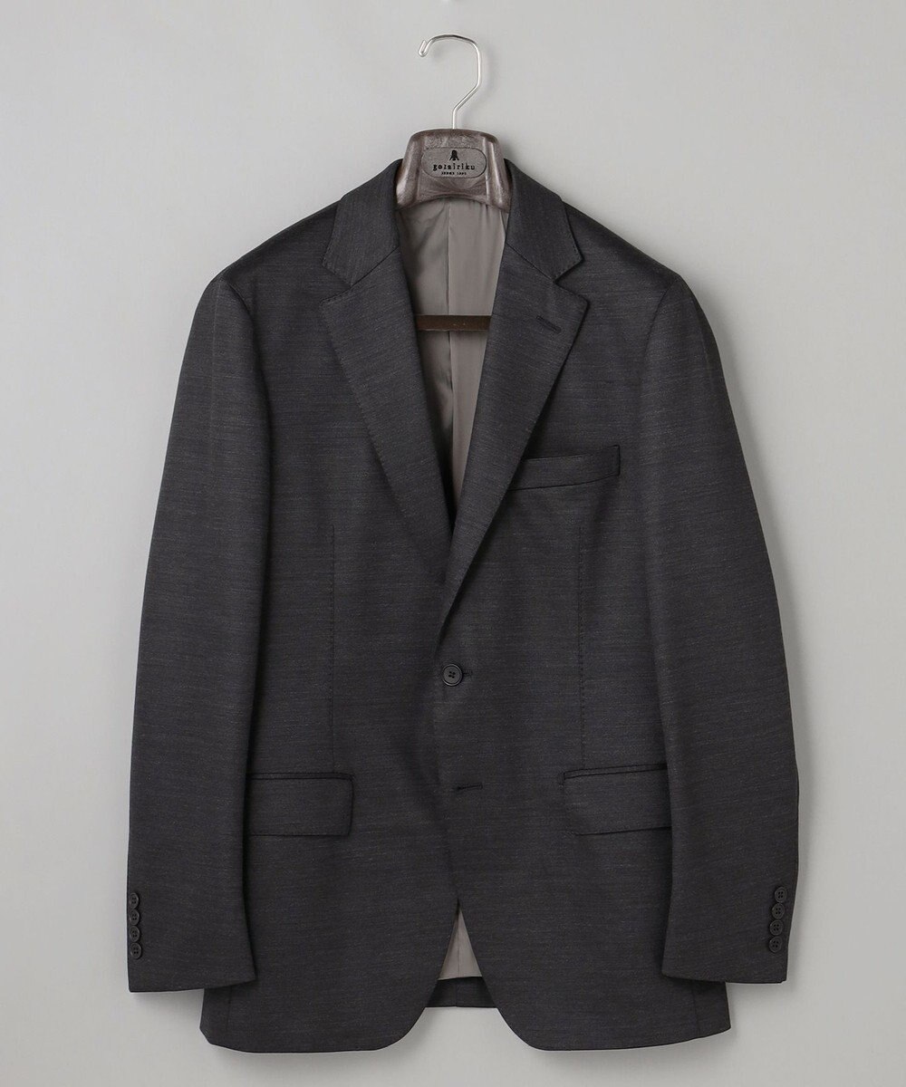 GOTAIRIKU セットアップ対応【洗える/ストレッチ/シワになりにくい】ウォッシャブルジャージー セットアップジャケット_無地（25年モデル） 