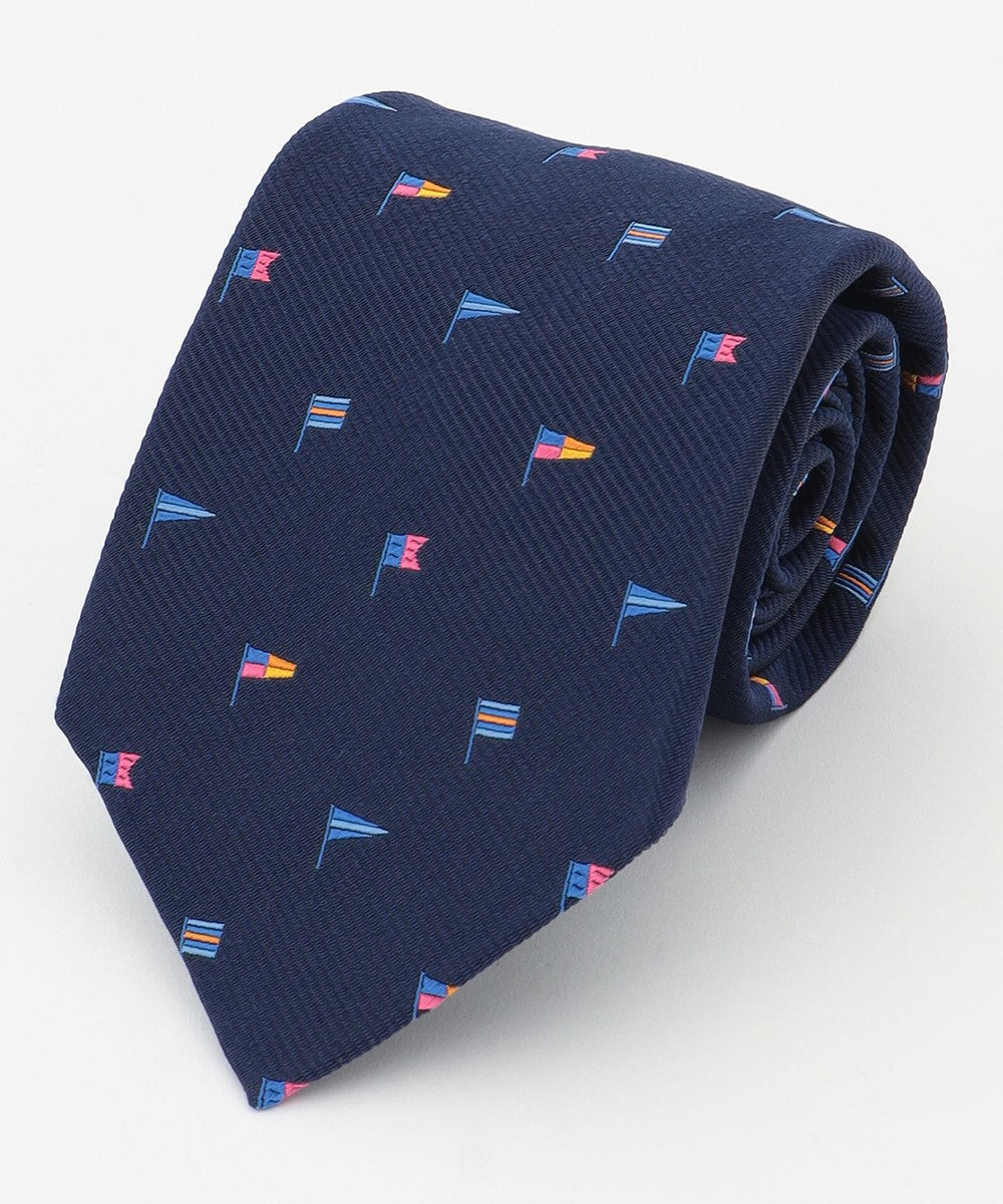 J.PRESS MEN 【STEPHEN WALTERS】マリンモチーフネクタイ 