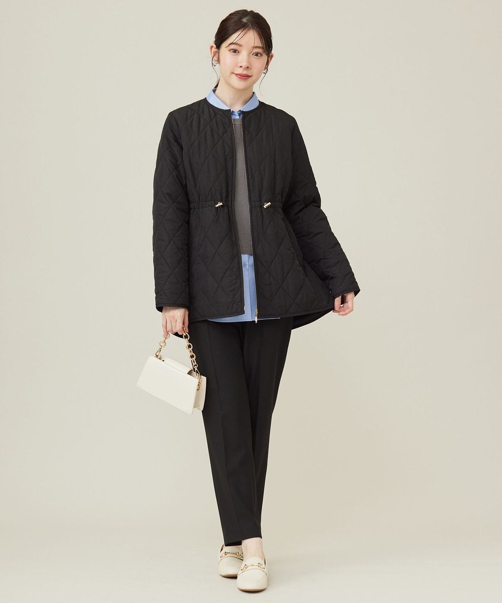 ANY SIS 【BAILA12月号掲載・貴島明日香さんコラボ】ニットレイヤード シャツ ツインセット 