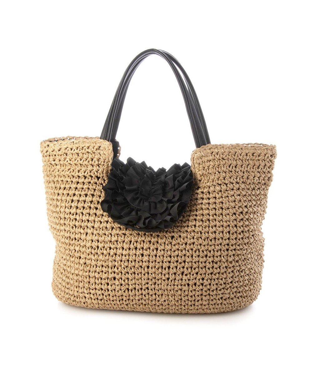 UNBILLION カシュカシュ cachecache / フリルフラップクロッシェトート 