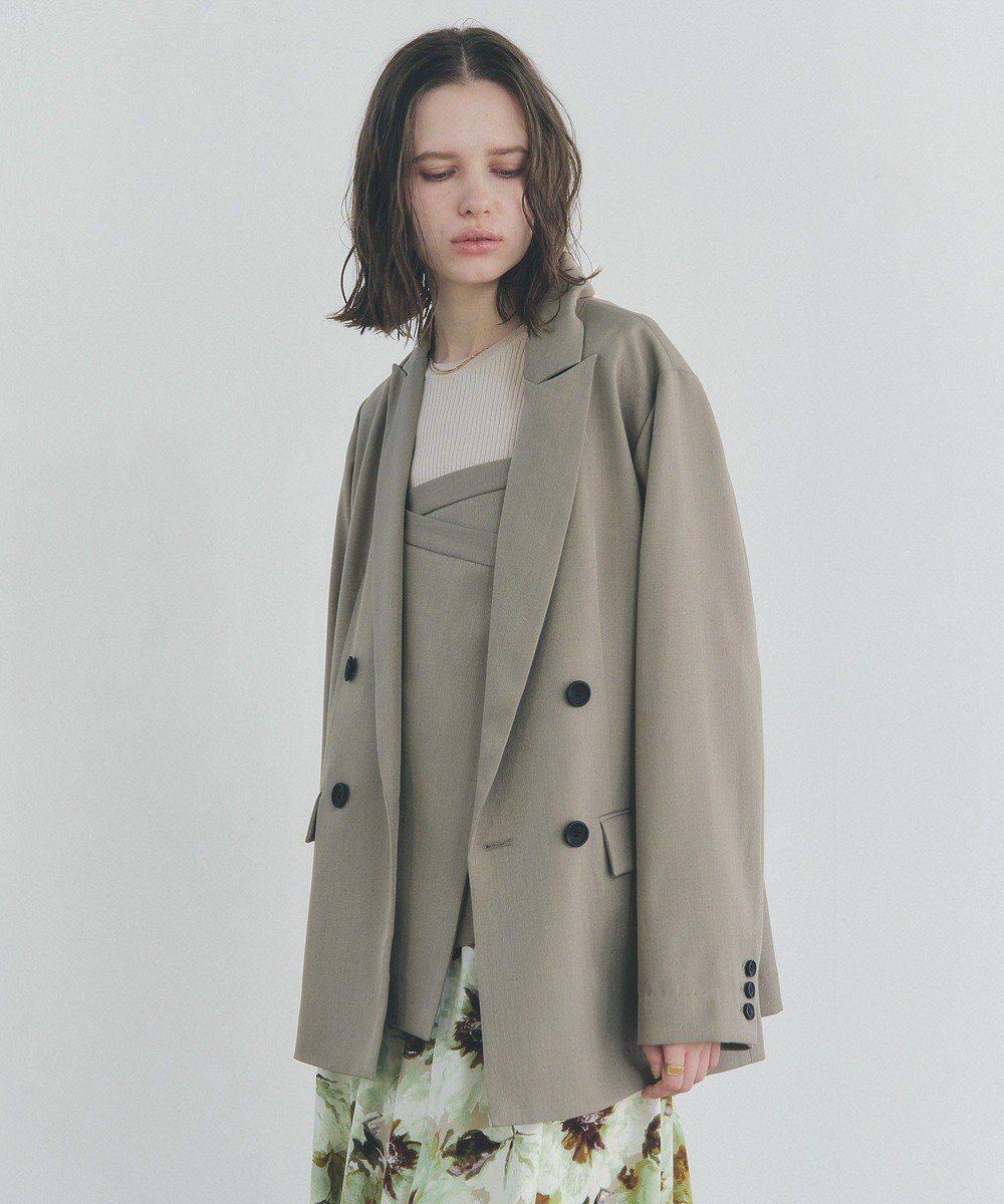 YECCA VECCA ロングテーラードジャケット 