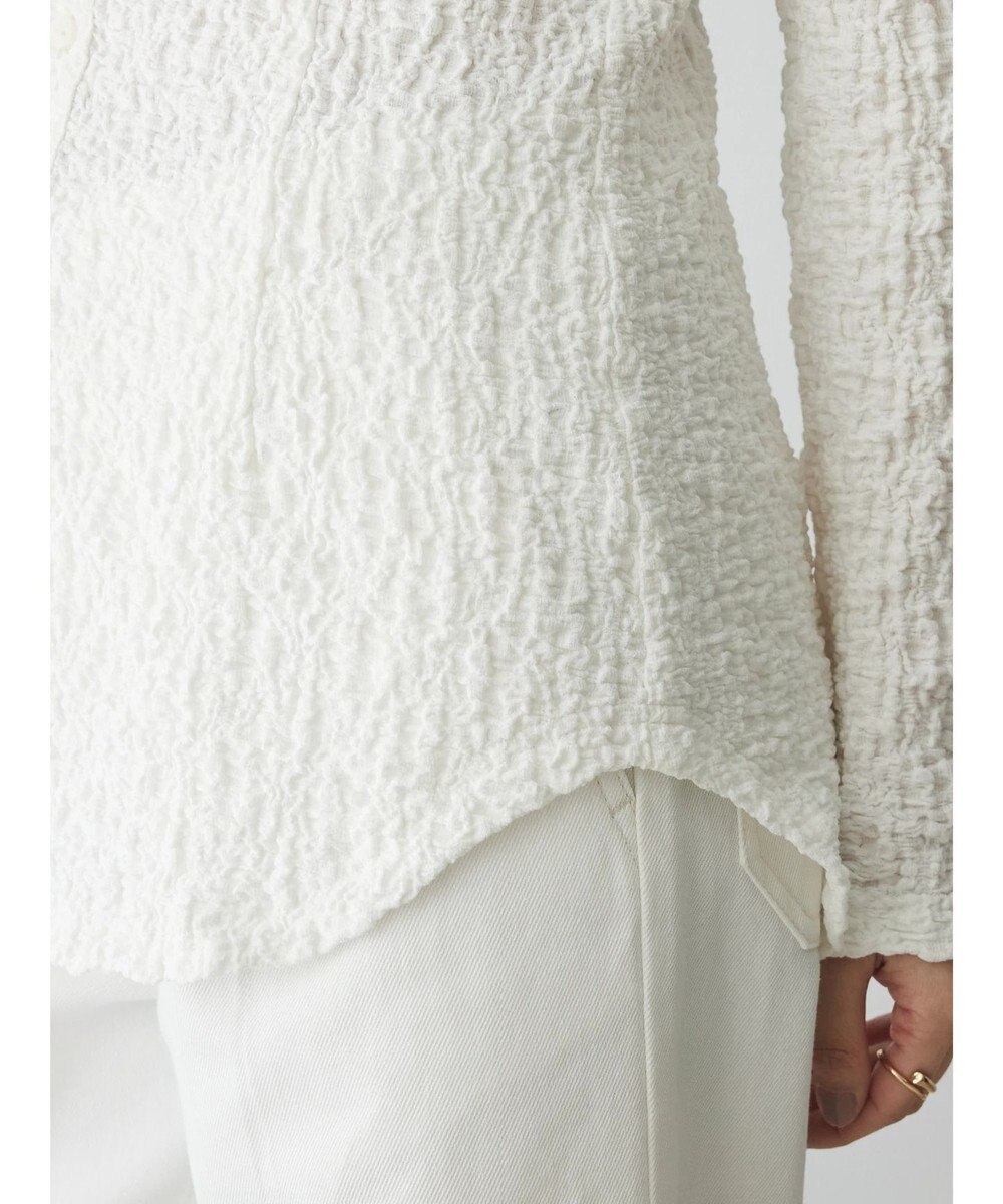 Green Parks AnriettMusee ふくれジャガードシャツ 