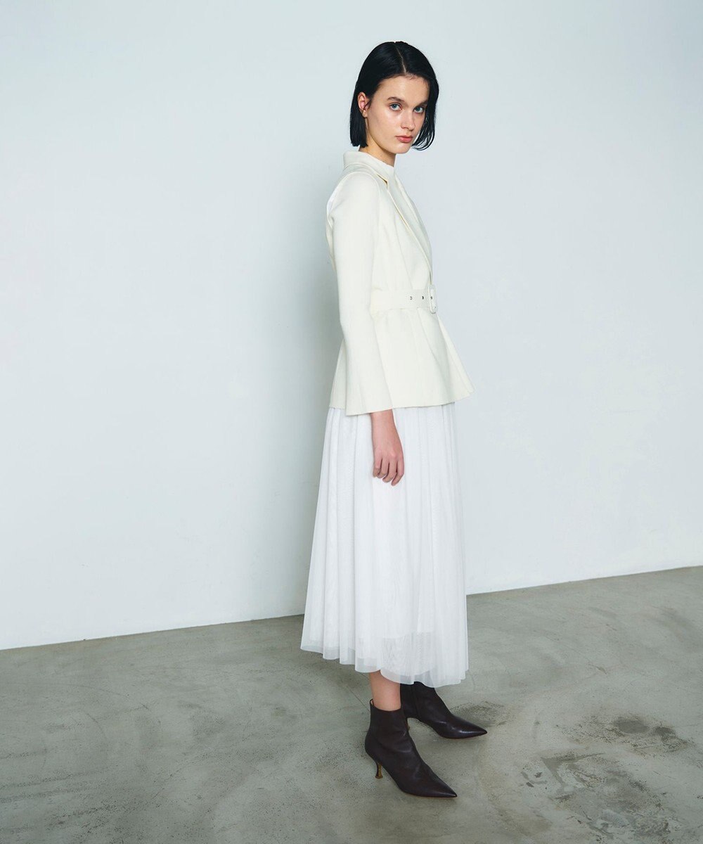 GRACE CONTINENTAL テーラーチュールワンピース 