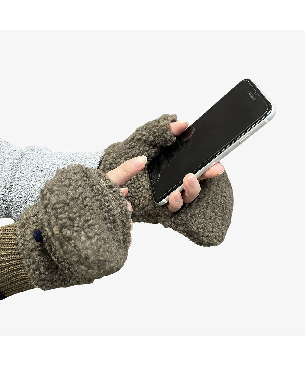 林八百吉商店 Coleman　ボアフードグローブ 