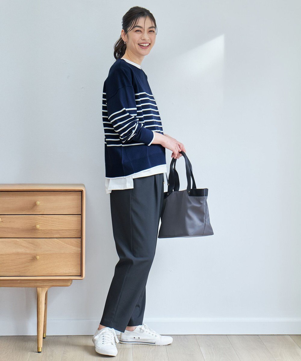 ANY バスクボーダーニットプルオーバー 