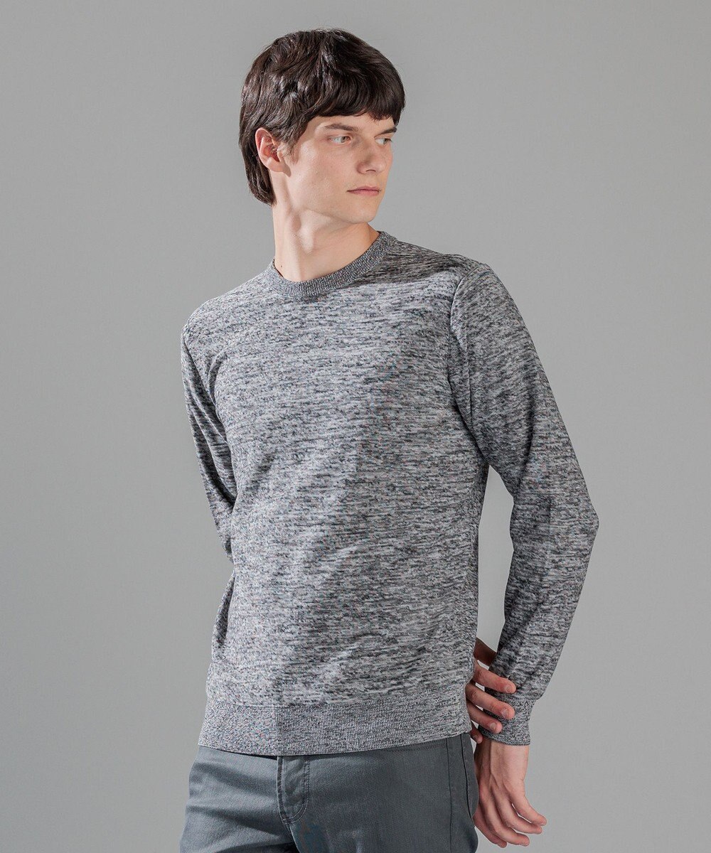 JOSEPH HOMME レクサスムリネ　クルーネックニット 