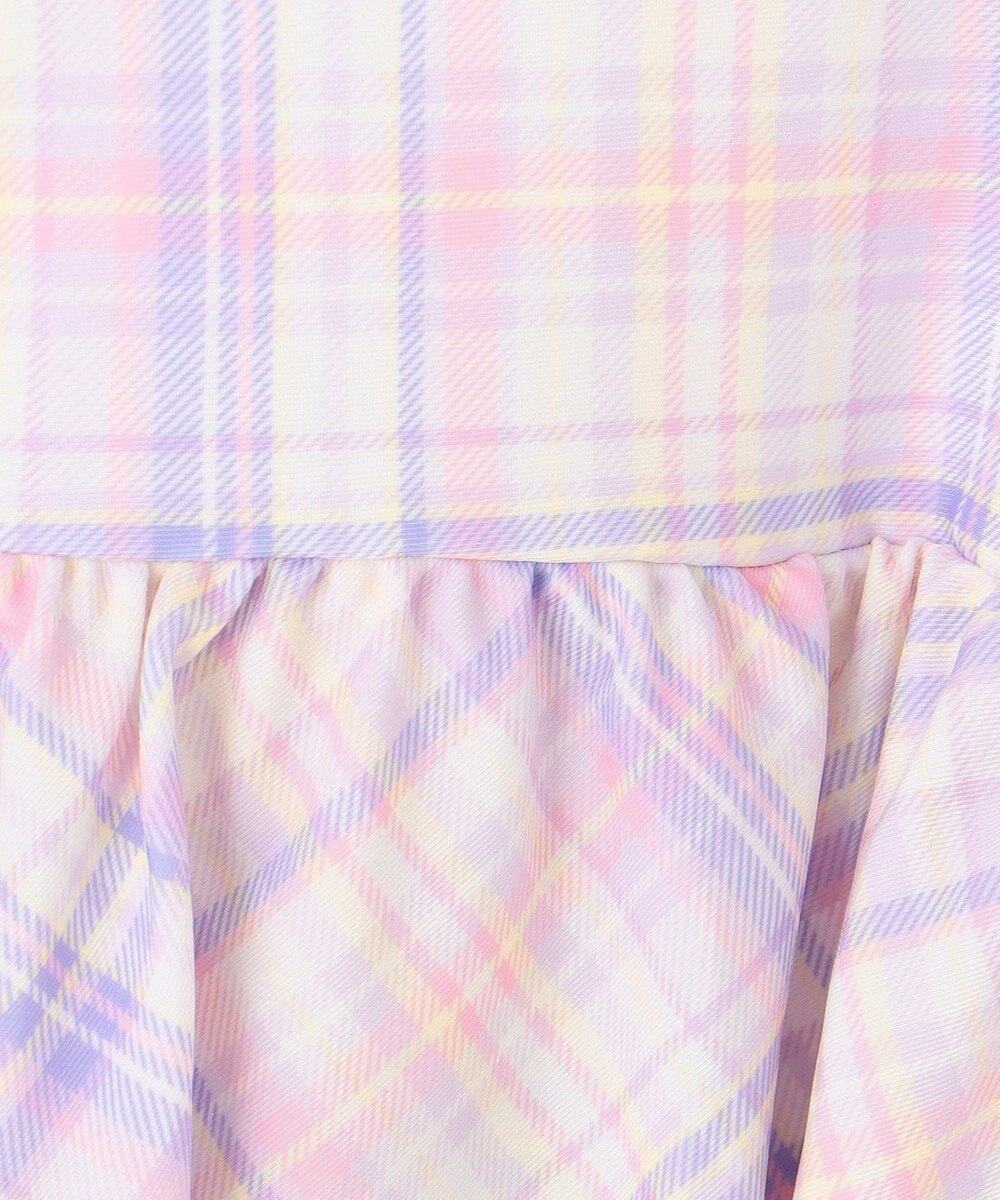 ANY KIDS チェック柄 セパレート 水着 