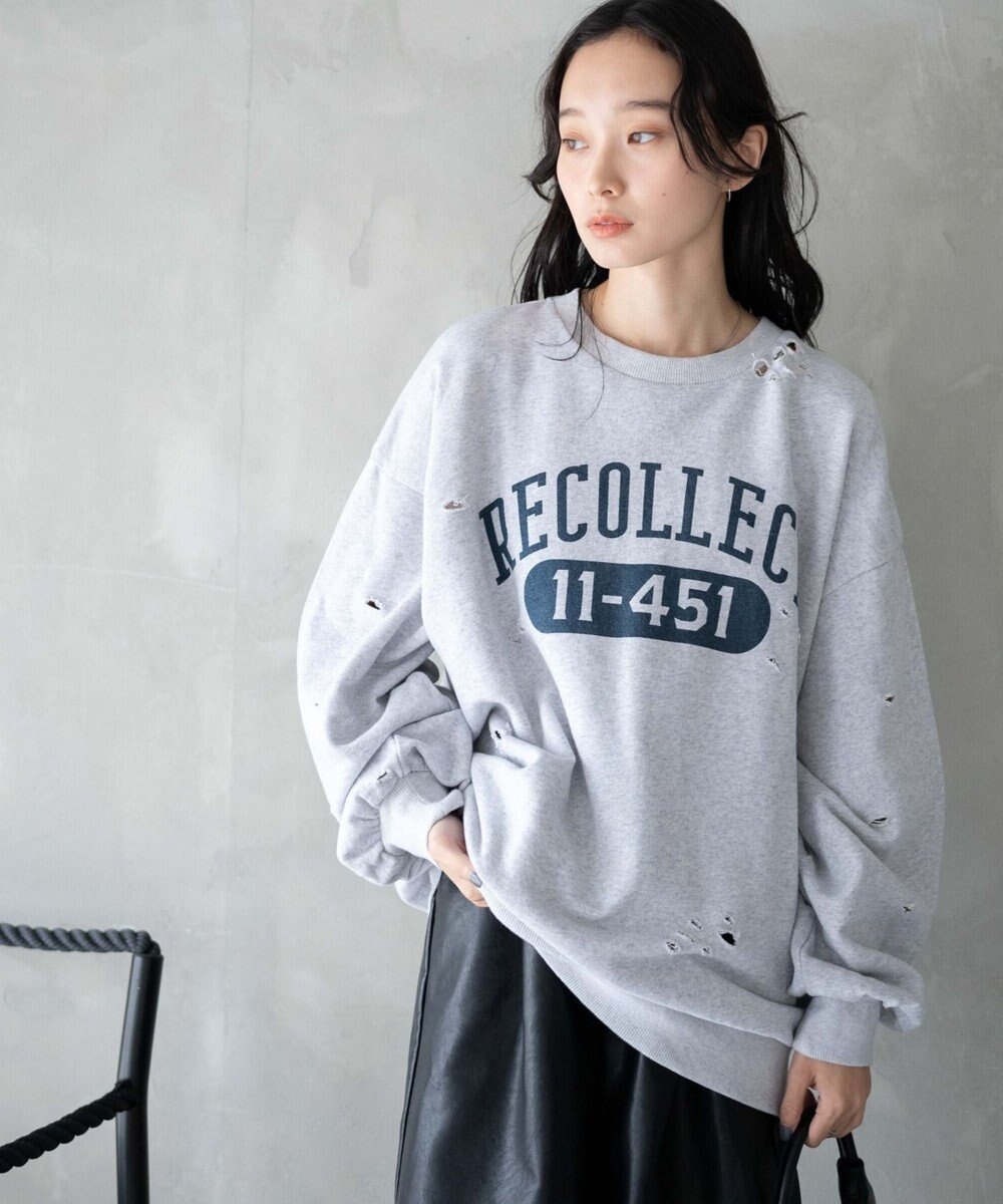 WEGO ダメージスウェット 