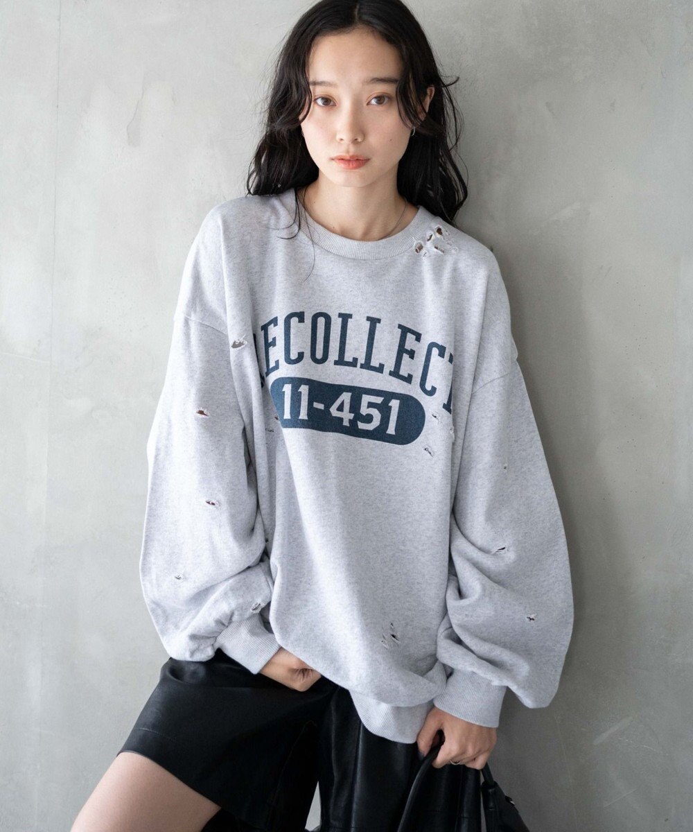 WEGO ダメージスウェット 