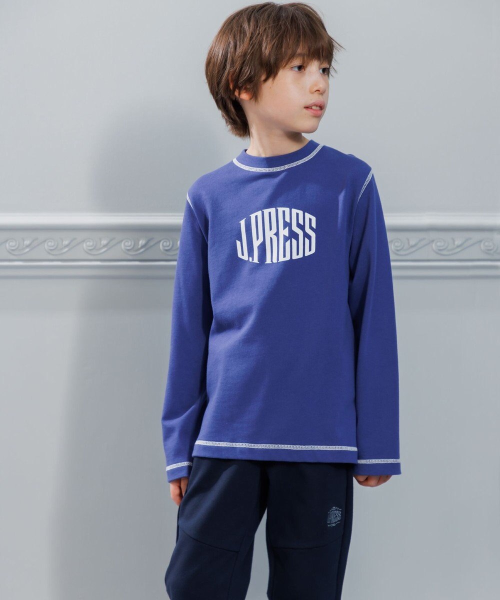 J.PRESS KIDS 【140-170cm】20/2 天竺ロゴ カットソー 