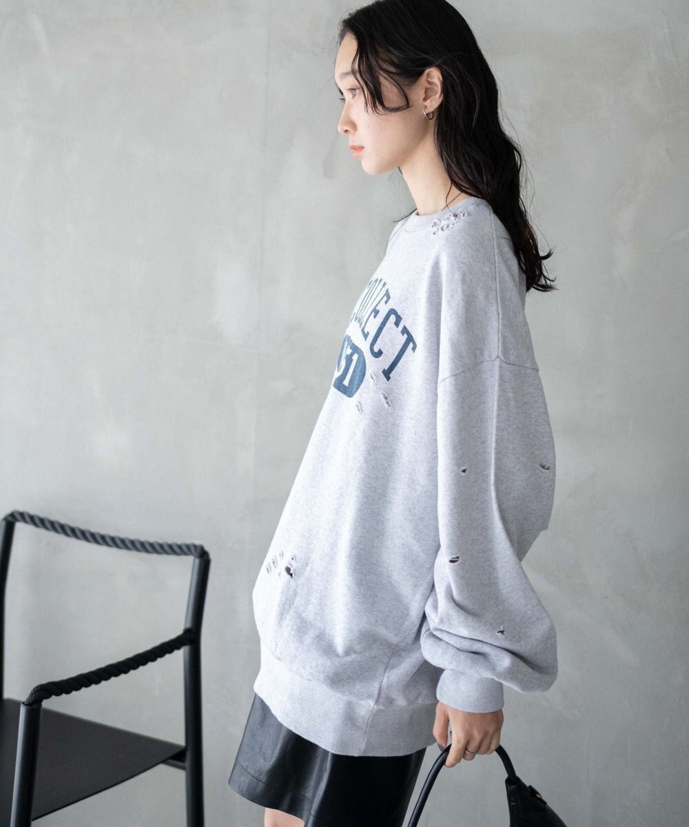 WEGO ダメージスウェット 