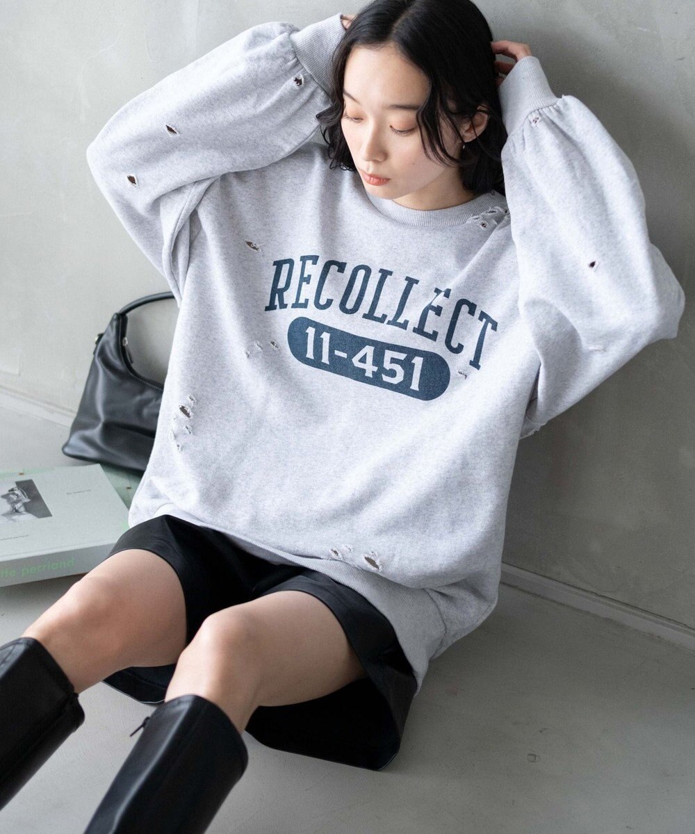 WEGO ダメージスウェット 