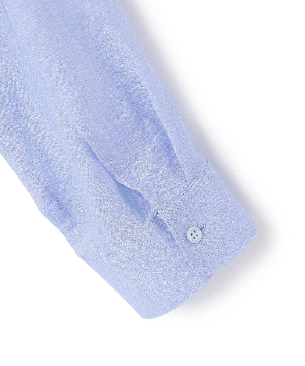 BEIGE， HALITE / リネンシアー オーバーサイズシャツ 