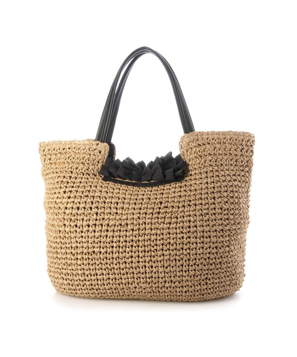 UNBILLION カシュカシュ cachecache / フリルフラップクロッシェトート 