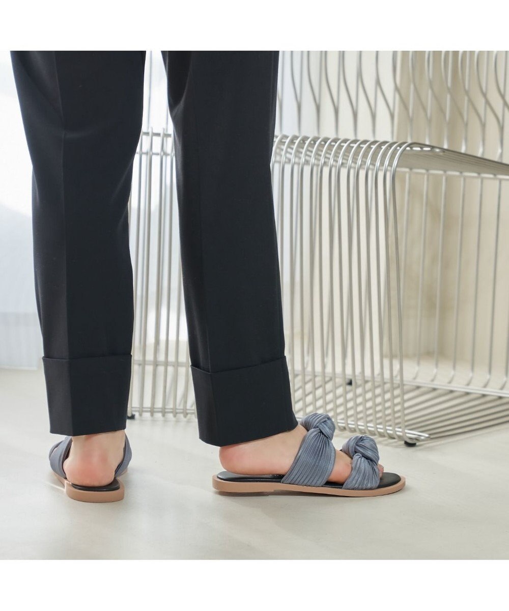 MODE ET JACOMO <carino>プリーツスポンジサンダル 