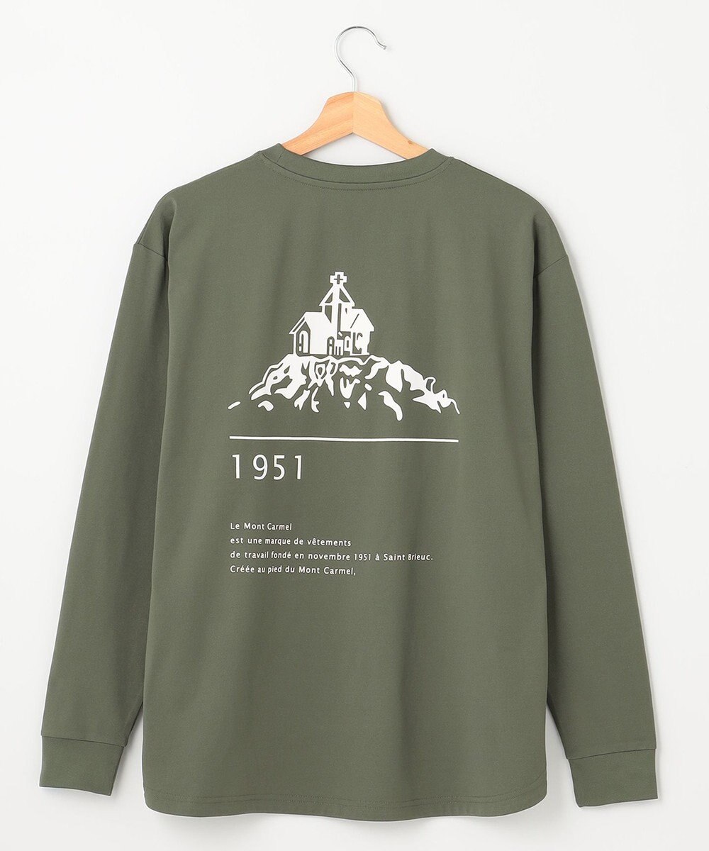 SHARE PARK LADIES 【UNISEX】吸水速乾 LMCバックプリントロングスリーブTシャツ（S・Mサイズ） 