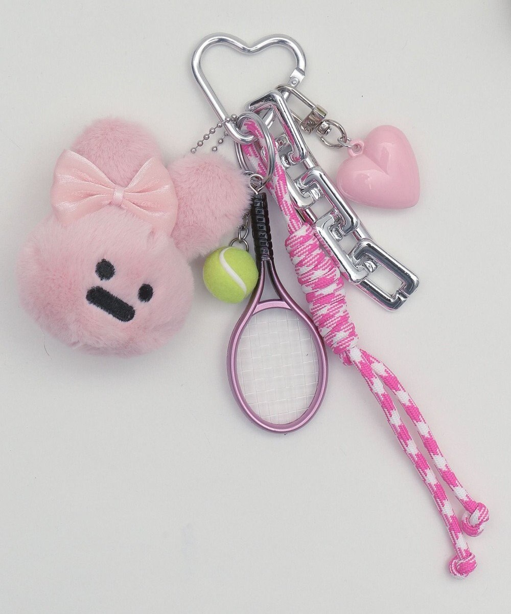 WEGO リボンウサギセットキーホルダー 