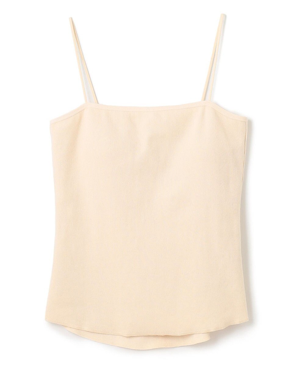 uncrave リブ キャミソール(カップ付き) 