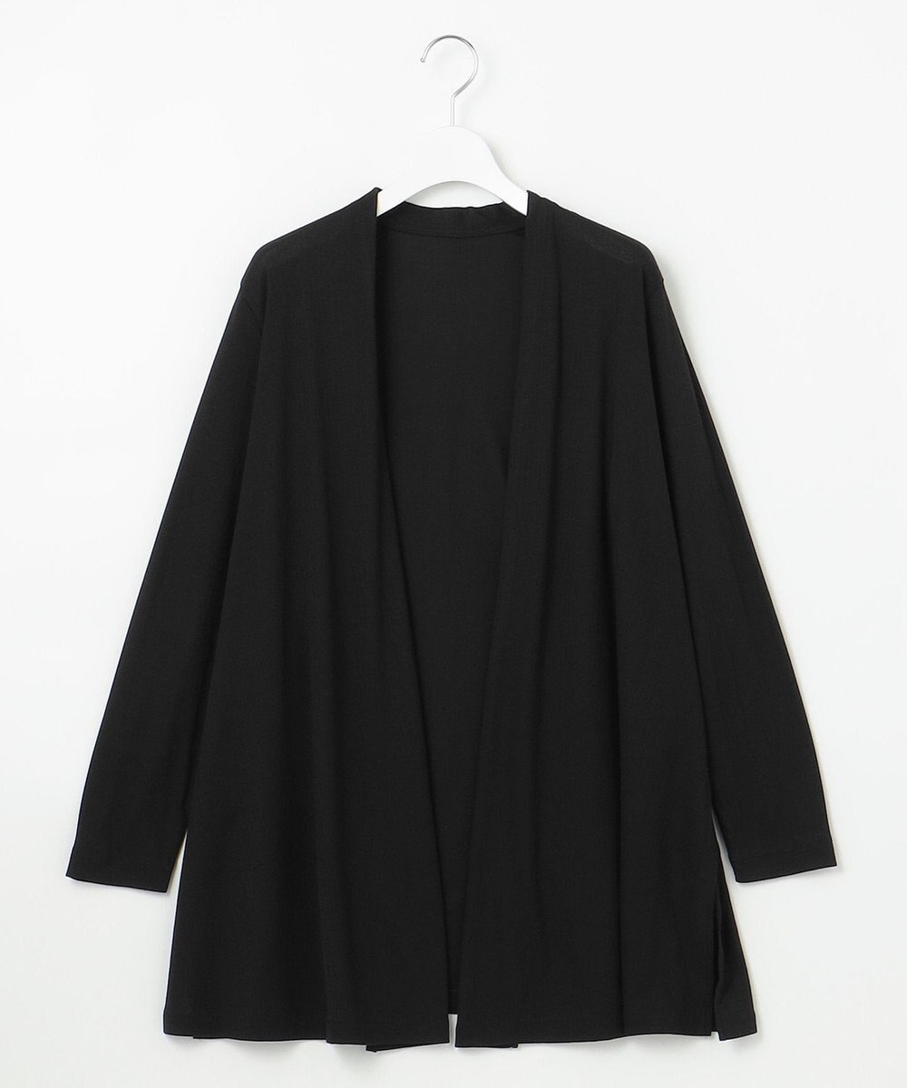 自由区 【好評につき新色追加・接触冷感・UVカット・洗える・XSサイズあり】ハンディカーディガン ロング丈 