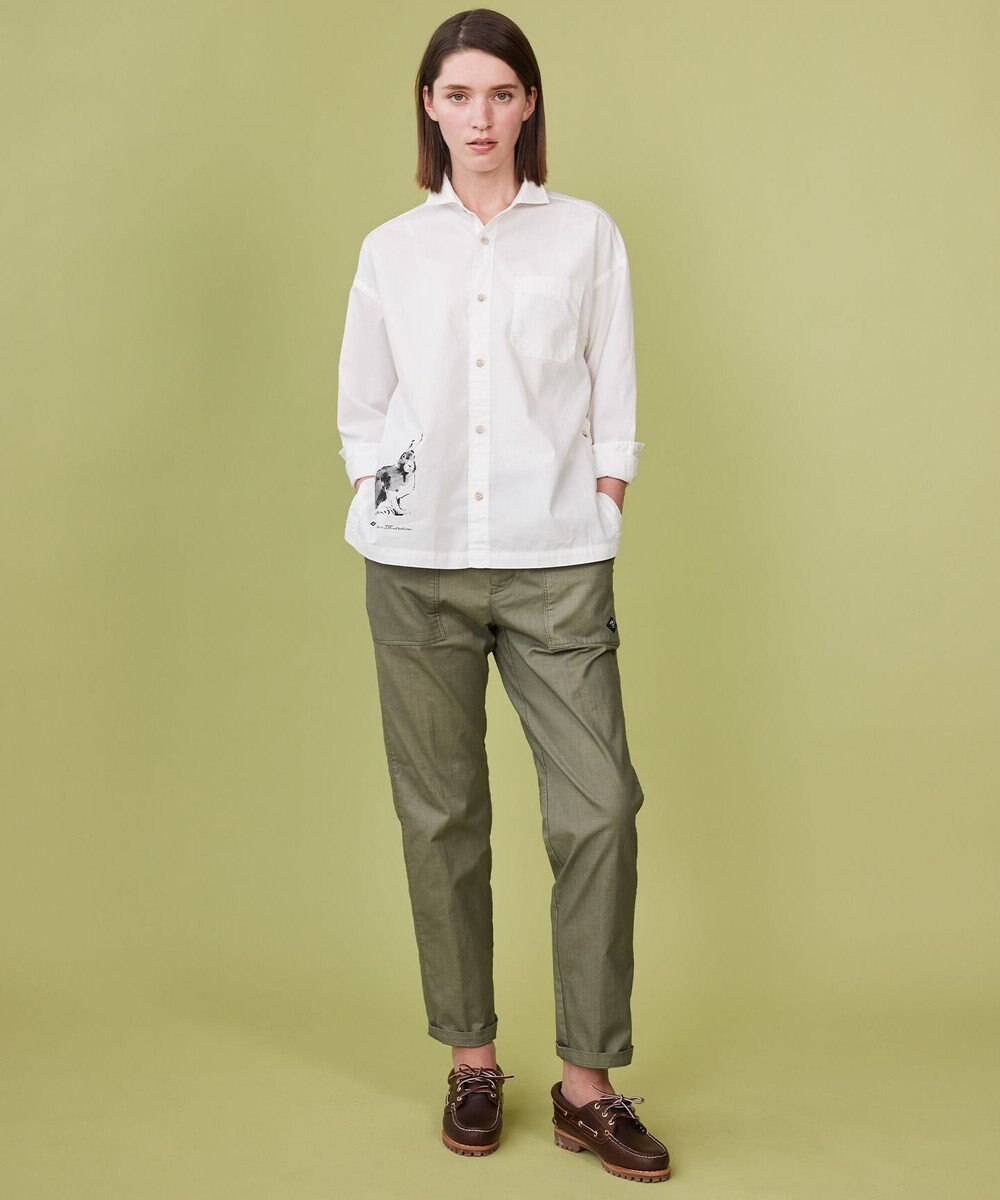 JOSEPH ABBOUD MOUNTAIN 【JAPANファブリック/ストレッチ】ビックライズストレッチ ベイカー パンツ 