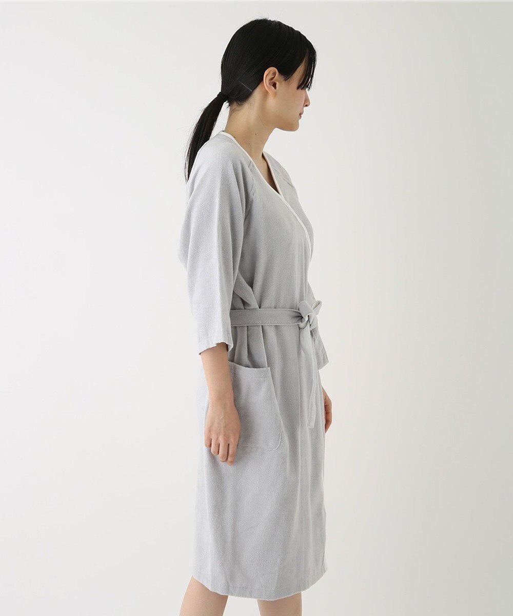 UCHINO エアリータッチ ラグランレディスローブ 