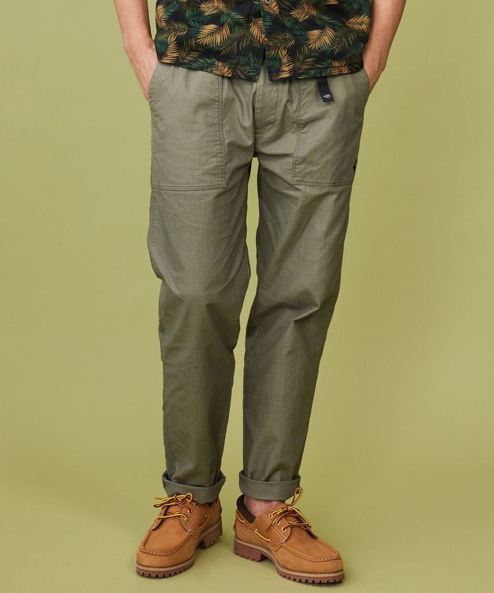 JOSEPH ABBOUD MOUNTAIN 【JAPANファブリック/ストレッチ】ビックライズストレッチ ベイカー パンツ 