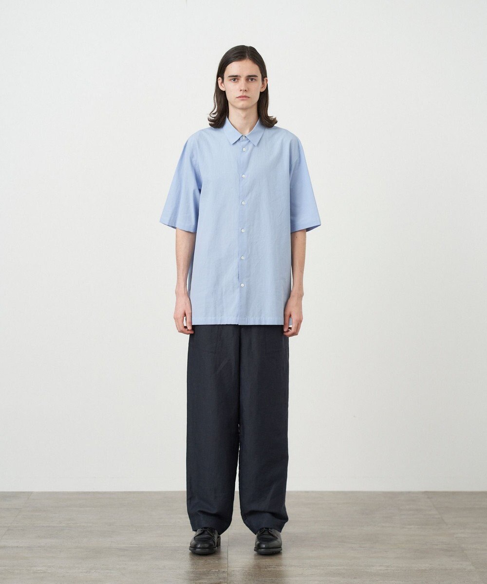 ATON SHRINK BROAD | ハーフスリーブシャツ - UNISEX 