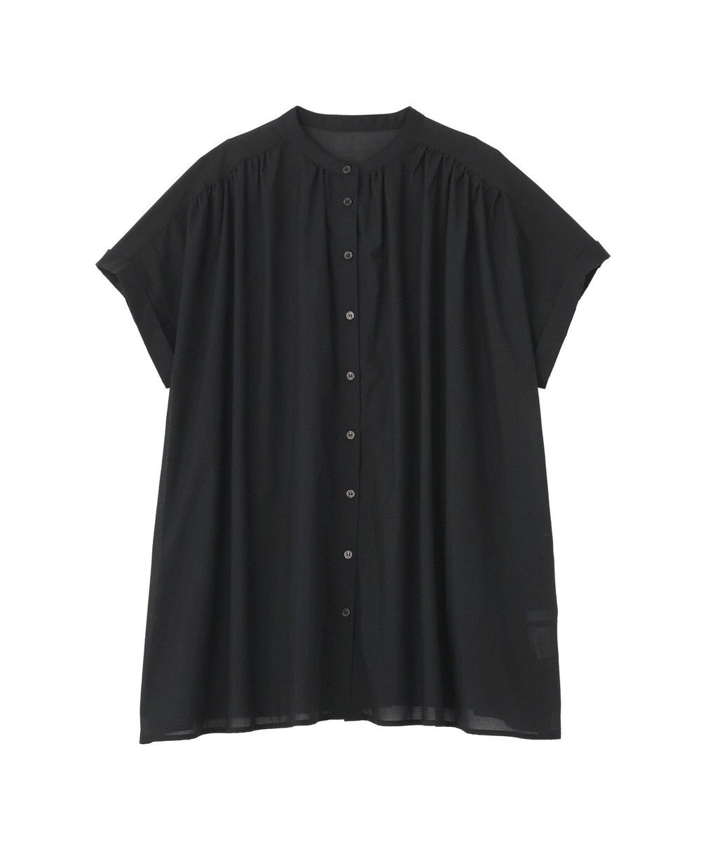 AMERICAN HOLIC 【予約】【WEB限定】イージーケア+接触冷感 フレンチスリーブギャザーシャツ 