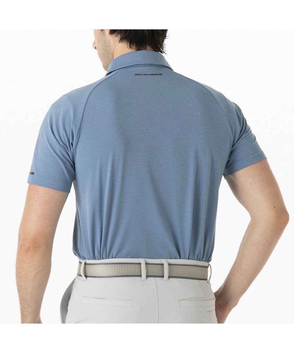ZERO HALLIBURTON 【吸水速乾・UVケア】 ダブルリブ着心地ポロシャツZHG-M5S7c 82954 