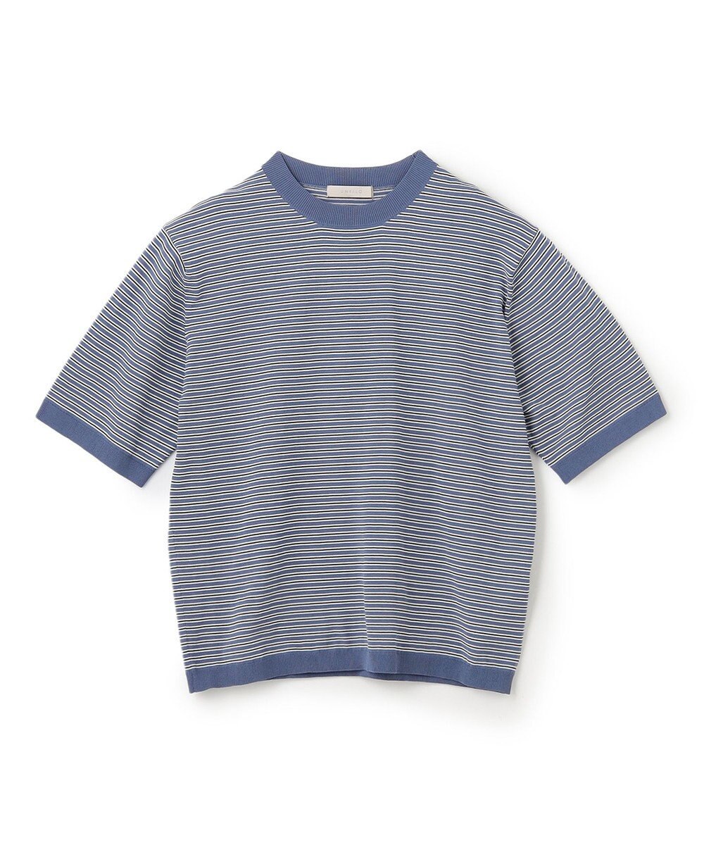 UNFILO MENS FINE MOVE クルーネック ニット [24年春夏商品] 