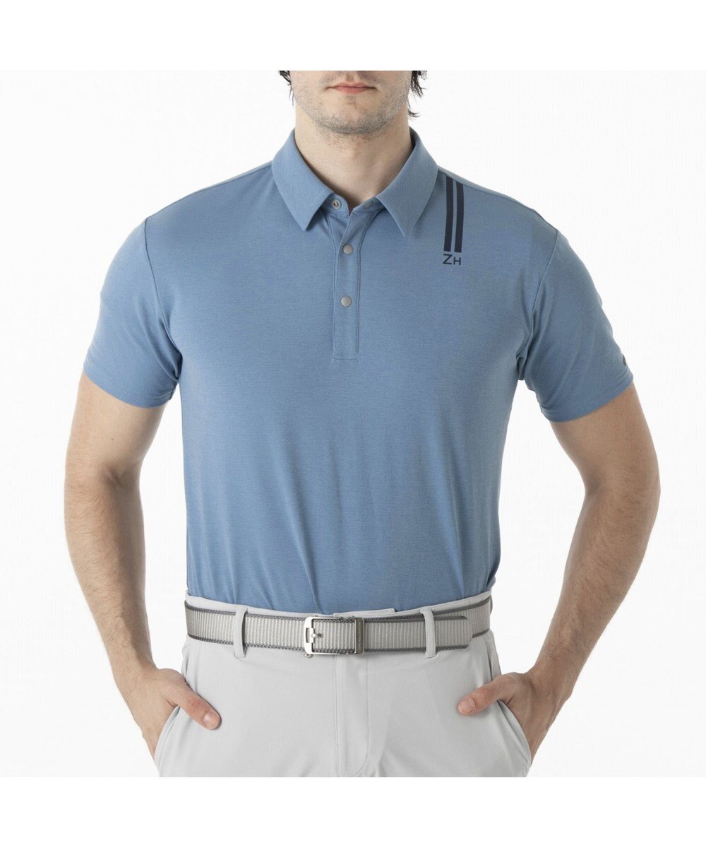 ZERO HALLIBURTON 【吸水速乾・UVケア】 ダブルリブ着心地ポロシャツZHG-M5S7c 82954 