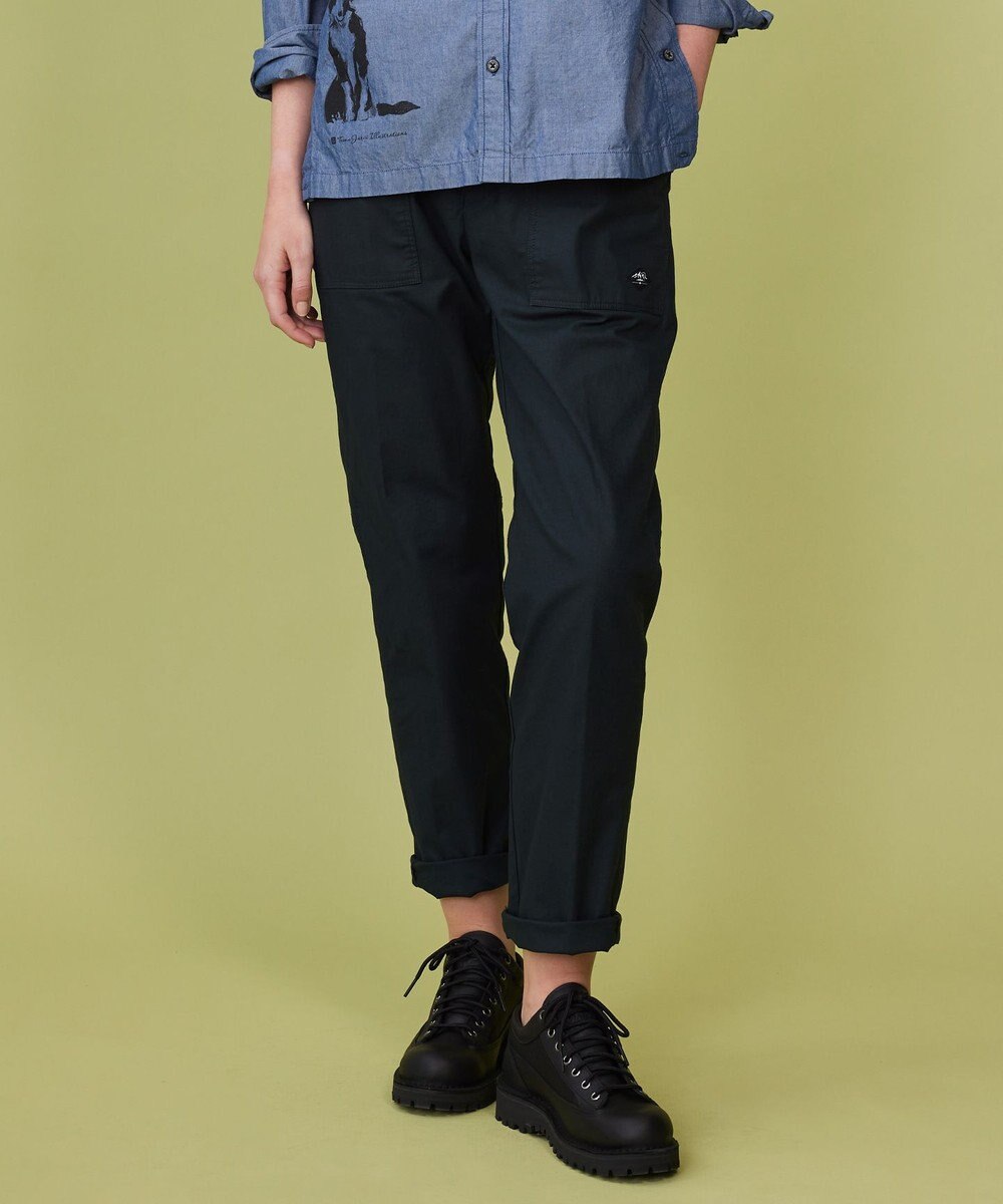 JOSEPH ABBOUD MOUNTAIN 【JAPANファブリック/ストレッチ】ビックライズストレッチ ベイカー パンツ 