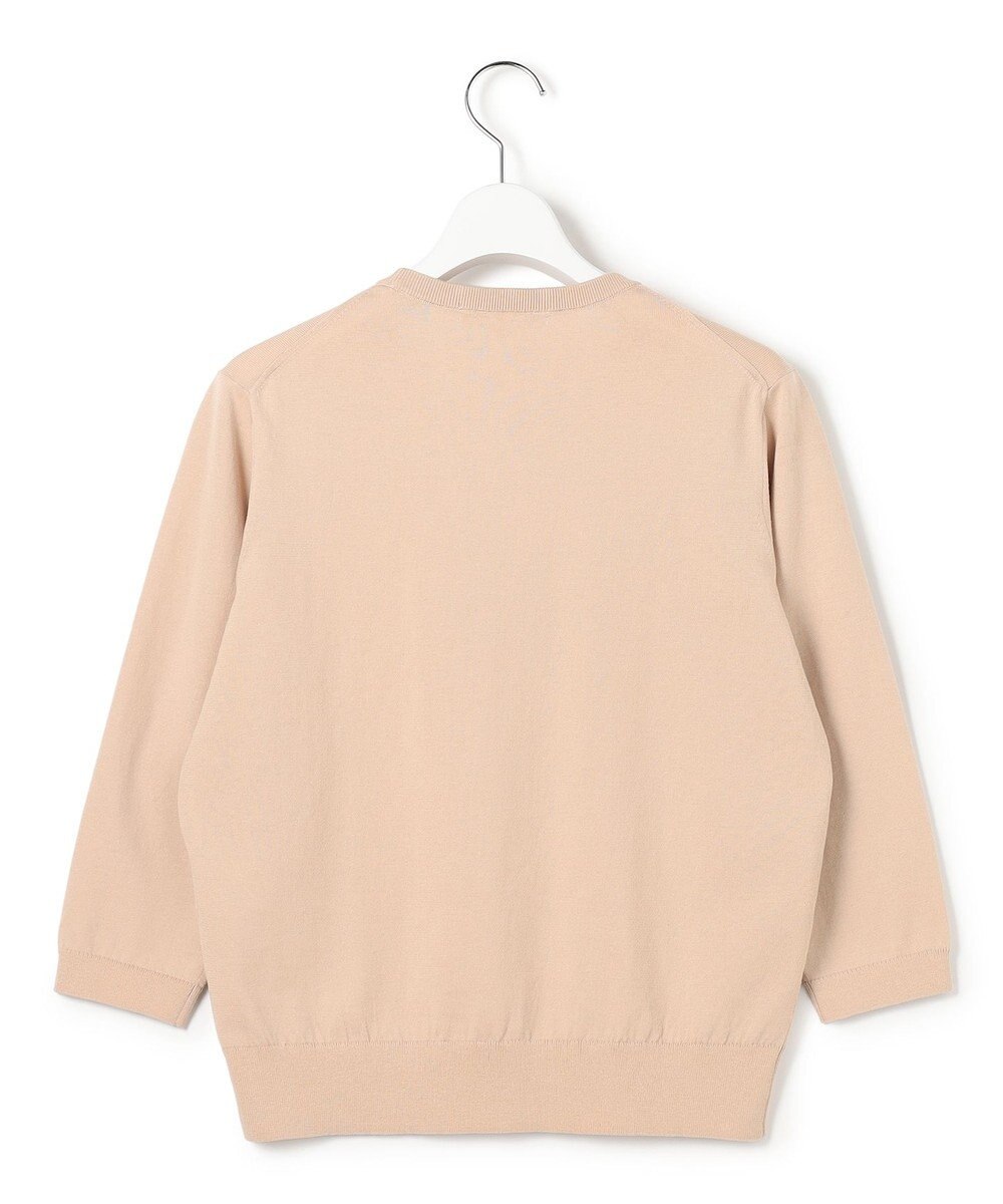 23区 L 【先行予約】プレミアムビオコットン クルーネック ニット 