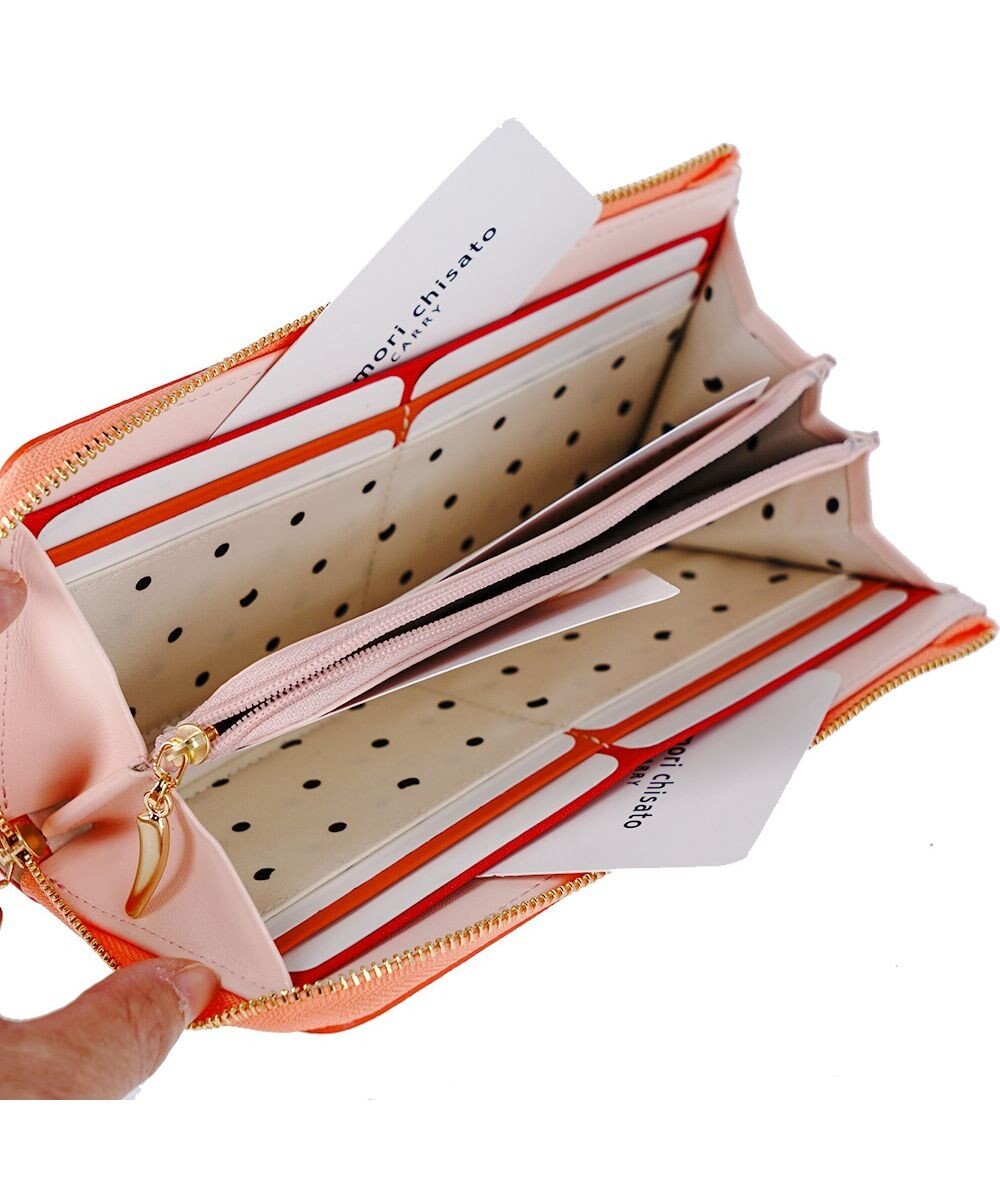 tsumori chisato CARRY くもマーク 長財布 Lファスナータイプ 