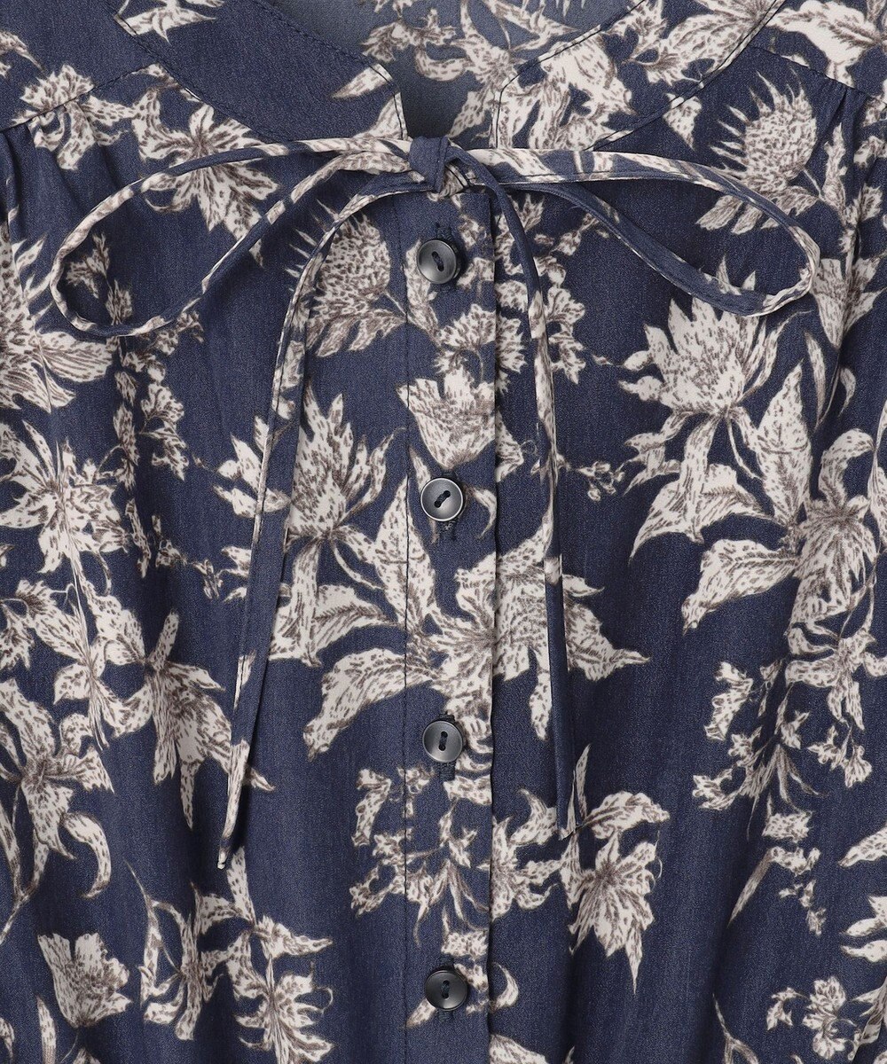 Feroux 【大好評につき新色・追加決定！】ウエストシャーリングデシン ワンピース 