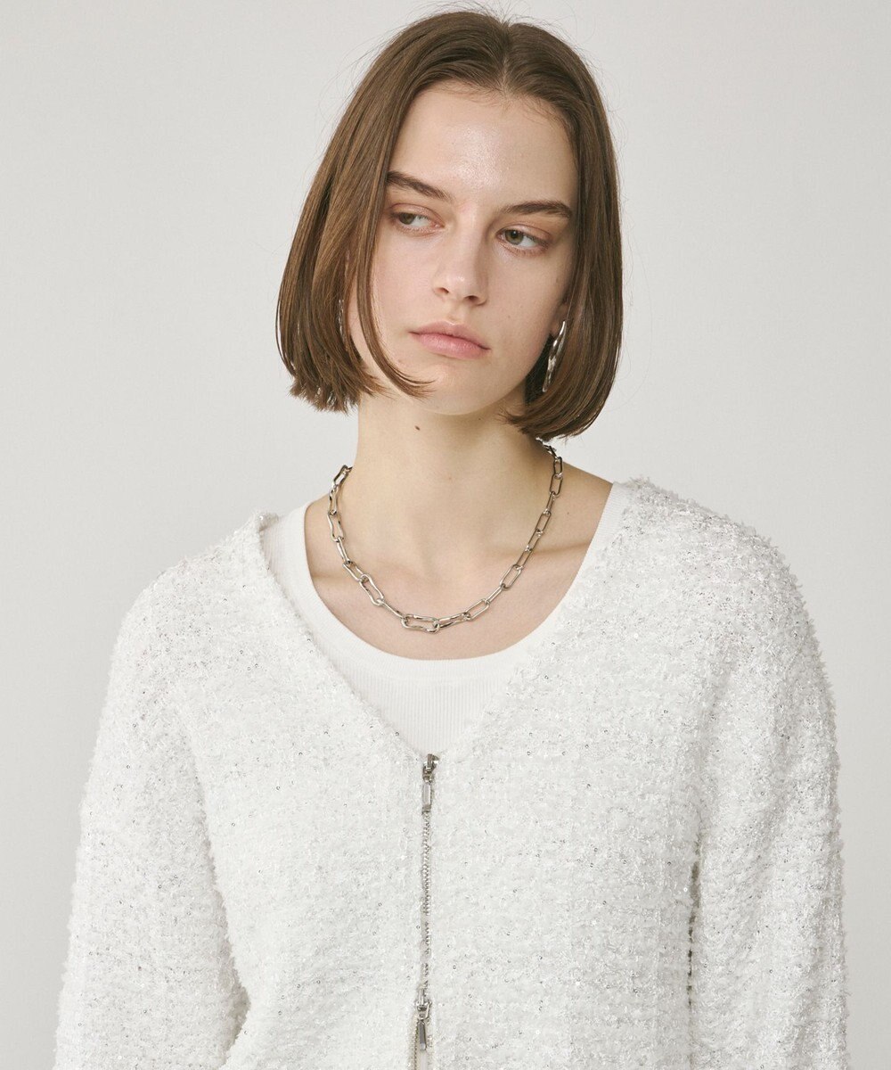 GRACE CONTINENTAL チェーンデザインネックレス 