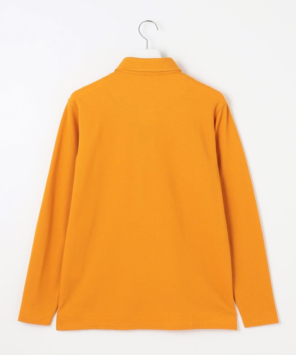 23区GOLF 【MEN】【吸水速乾・UVケア】ハニカムカノコ 長袖ポロシャツ 