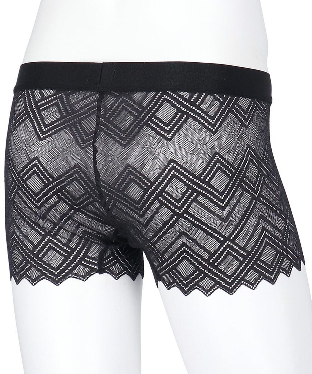 WACOAL MEN WACOAL MEN ボクサーパンツ 【レースボクサー】 フロント快適グラマラス 通気性(本体) 前閉じ 下着 メンズ WT3828 /ワコールメン 