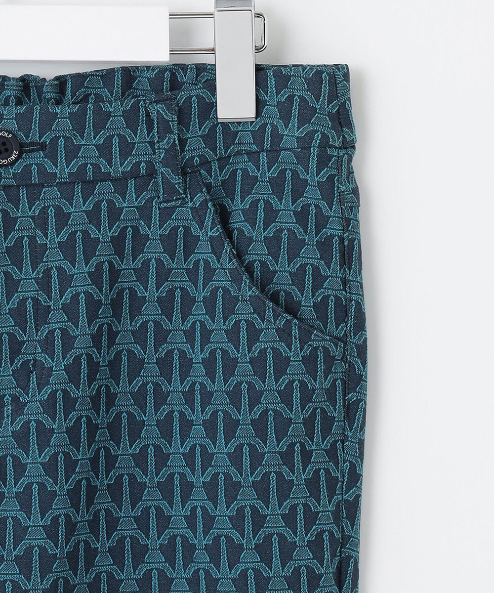 23区GOLF 【WOMEN】【ストレッチ】エッフェル柄ジャガード パンツ 