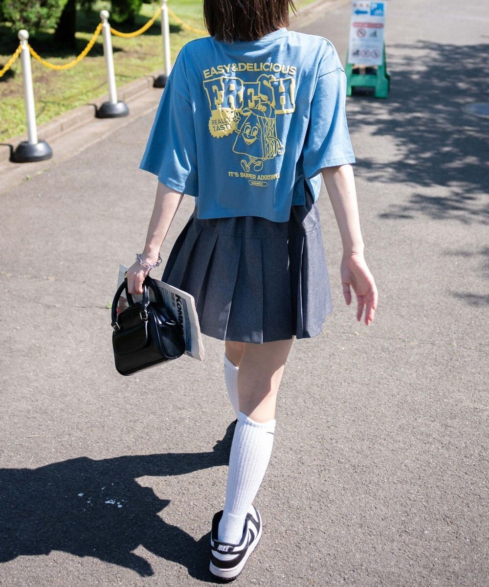 WEGO イラストモチーフグラフィックショートT 